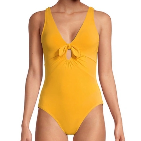 Robin Piccone Other - Robin Piccone AVA Knot One Piece Marigold Sz 14, NWT